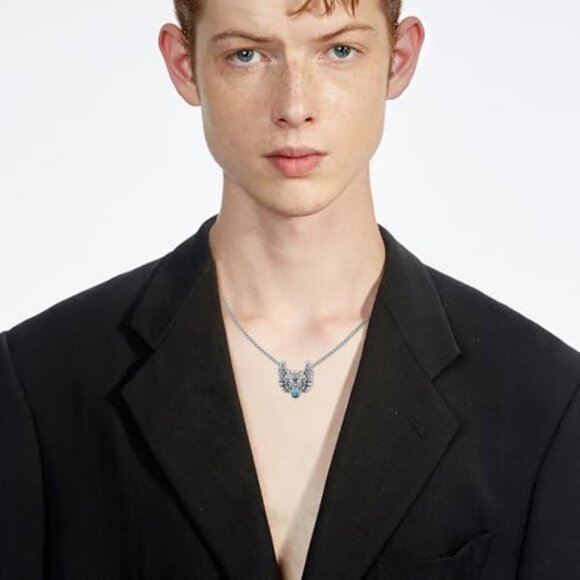 Sterling Silver Viking Rune Necklace Adjustable Chain Norse Amulet Pendant - Picture 5 of 8